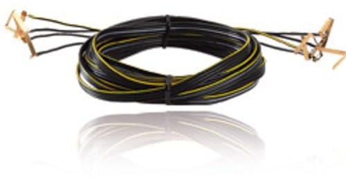 Carrera 20020584 Digital 124 Power Extension Cables, 5m / 16.40 ft. Slot Car Track Accessory, Black, (L x B x H): 14.0 zm x 14.0 zm x 1.9 zm