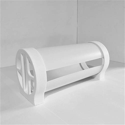 Bin Liner Bag Dispenser Holder for Rubbish Trash Can Wheelie Pedal Bin Garbage Waste Refuse Sack Caddy White