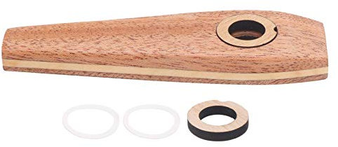 Holz Kazoo Flöte Holz Mundharmonika Gitarre Begleitung Membran Mund Musik Blasinstrument, Blasinstrument