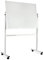 Dr.Tafel Whiteboard mit Ständer, Flipchart Ständer 120x90, Magnettafel, Whiteboard Magnetisch, Mobiles Whiteboard, Trocken Abwischbar, 360 Grad Drehbar, Perfekt für Schule, Büro und Heimgebrauch