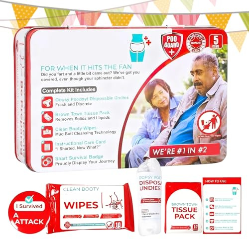 WJnflQN Articles à farces - Kit de survie pour tours et blagues - Jouet gag - Pour adultes, fêtes, événements familiaux, spectacles de comédie
