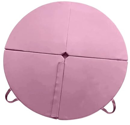 Estera de choque de pole dance Colchoneta protectora portátil for pole dance, plegable, for el hogar(Pink)