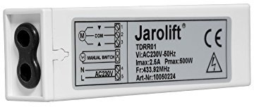jarolift Funkempfänger TDRR 01 Rollladen-Steuerung, Nachrüsten auf Funk, Aufputz-Montage, für alle jarolift TDRC Hand-/Wandsender