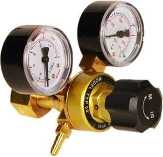 1 st W21.8 Oulet Argon CO2 gasmässing tryckregulator Mig Tig svetsning flödesmätare mätare