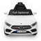 Kinder Auto Elektro Mercedes CLS 350 AMG Full Opional - Mercedes Benz kinderauto 12V Ledersitze Fernbedienung und MP3 (Weiß)