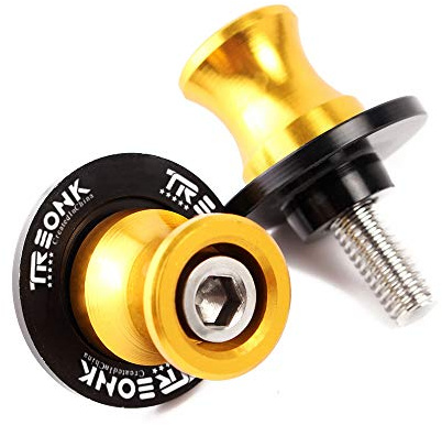 TREONK Universal Motorcykel 8MM Nottolini M8 Motorcykel Bak Swingarm Support för Z650 Z900 Z900RS RS Z1000 Z1000SX VERSYS 650 ER6N SUZUKI SV650/S/A V-Strom 650 1000 DL650 (Guld)