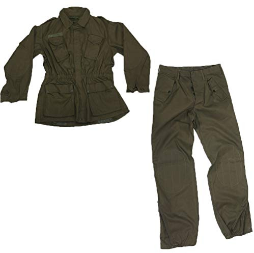 fratelliditalia.org Completo Esercito Italiano Giacca da Combattimento e Pantalone Soft Air verde 44