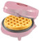 Bestron Piastra per Waffle in Edizione Natalizia, Edizione Limitata, Macchina per Waffle con Rivestimento Antiaderente, per Natale, Feste o come Regalo, Dimensione Waffle 10 cm, Colore: Rosa opaco