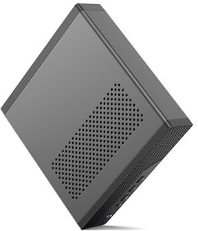 MINIS FORUM MS-01 Mini PC, Prozessor Core i5-12600H 12C/16T bis zu 4,5 GHz, Barebone mit DDR5 SODIMM/M.2 2280 NVME SSD/3x M.2 2280/22110/U.2 SSD, HDMI/2 x USB4/Port SFP+ 10G×2/2,5G RJ45x2