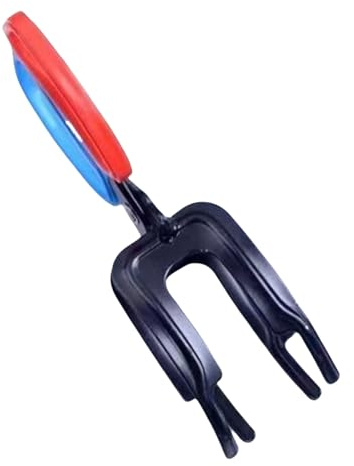 Wsdsgz Pinze da pesca in metallo a 2 artigli per il controllo dei pesci leggeri Grabber per la maggior parte delle acque dolci Supporto per attrezzatura da pesca a due artigli in metallo pinza da