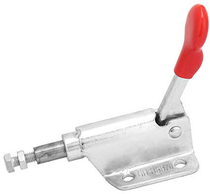 Push Toggle Clamp, Pull Quick-Release Horizontal Lever Action Toggle Clamp, Galvanized Iron 10mm Range 132.28 lbs Capacity