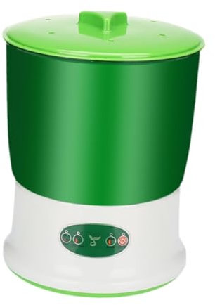 Gralara Kit per la Coltivazione dei germogli di soia a Macchina, visibile, Regolabile, 3 Strati con 3 modalità stagionali