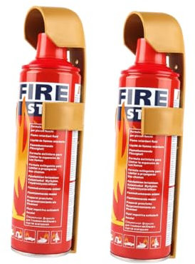 EXCEART 2stücke Feuerlöscher Für Auto Pkw Tragbar Mini-feuerlöscher Für Zuhause Auto Heimgebrauch