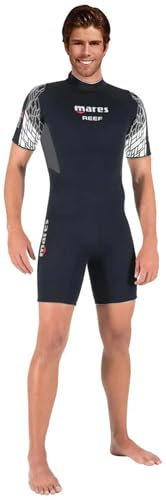Mares Herren Shorty Reef 2.5 Wetsuit, Black, S6