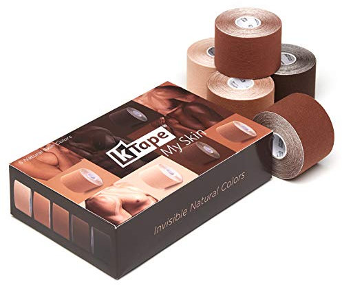 K-Tape® My Skin Mixed Colors Box of 5 (5 Rollen, à 5cm x 5m)
