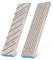 Double-Sided Diamond Sharpening Stone | Delux Diamond Whetstone | Professional Bench Stone | Knife Chisel Honing Stone| 10 Inch | (150/400#) | Durable Quality and Exquisite Design - 1pcs