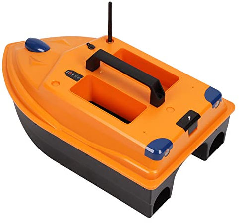 Yctze Fischköderboot, 4 Kg Futterlieferung Laden 500 M 2,4 G Ferngesteuerte Boote, RC Fish Finder GPS-Navigation mit Doppelmotor, Automatischer Rückkehr, 4500 MAh Akku(EU)