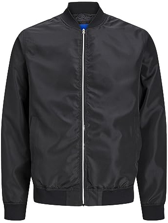 Jack & Jones Jorbill Party Bomber Blouson aviateur, Noir, M Homme