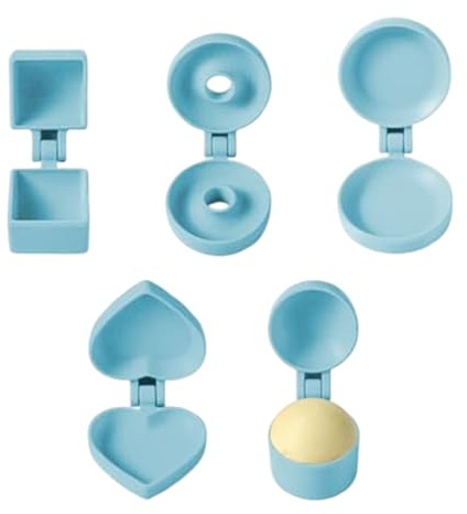 Stampi per cakepop Set di presse per forme 5 pezzi Stampo per cake pops con forme multiple per cottura di biscotti Stampo per cake pops per matrimoni, feste di compleanno, stampi per cakepop