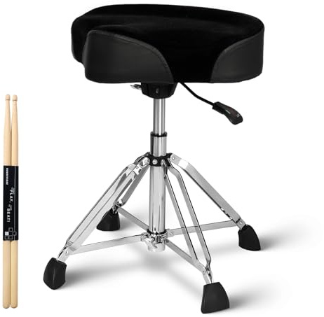 STRICH Drum Throne,Hydraulic Saddle Drum Stool