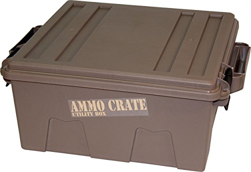ACR8-72 Ammo Crate Utility Box with 7.25 Deep, Large, Dark Earth