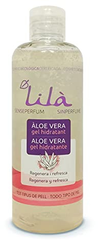 Aloe Vera gel hidratante (sin perfume) 250 ml de gel