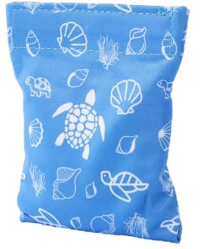 Lyreh Rimuovi Sabbia Spiaggia, Diametro 13,5 cm Gomma Sabbia da Spiaggia Carino Tartaruga Marina Conchiglia Conchiglia Regalo Le Vacanze per Bambini Adulti Bomboniera per Feste a Tema Oceano