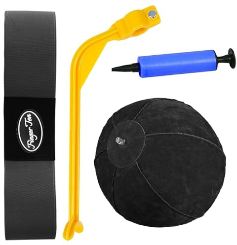Golf Swing Trainer Training Aids Entraînement Brassard Avec Entraîneur De Swing Jaune Et Balle Golf Entraînement Outil De Pompage 4 Pack Sets (1Noir Band + 1swing trainer + 1 Noir ballon+ 1pompage)