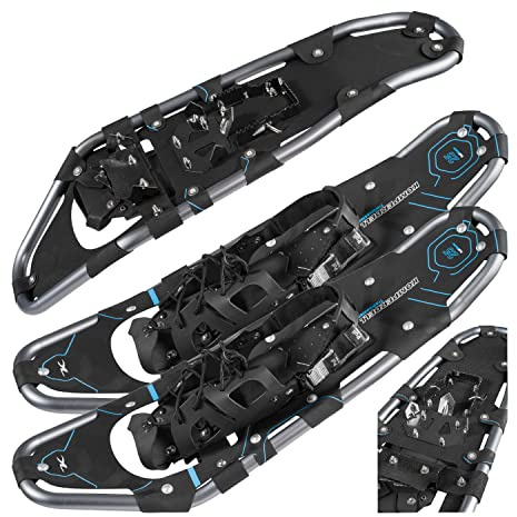 Komperdell Trailblazer T25 Raquettes à neige en aluminium pour randonnée hiver jusqu'à 100 kg