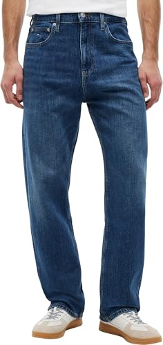 Tommy Jeans Uomo Jeans Otis Regular Straight Fit, Blu (Denim Dark), 32W/34L