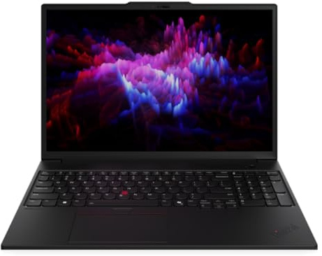 Lenovo ThinkPad P16s Gen 3 16 Laptop | Intel Core Ultra 9 185H | 32GB RAM | 1TB SSD | Intel Arc Graphics | 5MP IR Webcam | Fingerprint Reader | Windows 11 Professional | Black