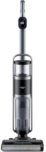 VIOLA Aspirapolvere Lavapavimenti Senza Fili, Lava, Aspira e Asciuga Pavimenti, Scopa Elettrica, Aspirapolvere senza Filo, Autonomia 40 min, Pulizia Peli Animali Domestici, Asciugatura e Lavaggio