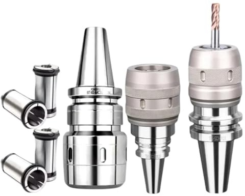 1 piezas BT30 BT40 BT50 C32 potente portaherramientas de alta precisión a prueba de polvo CNC máquina abrazadera soporte de herramienta de fresado C32 diámetro de mandril 3-20mm (estilo embosado,BT40