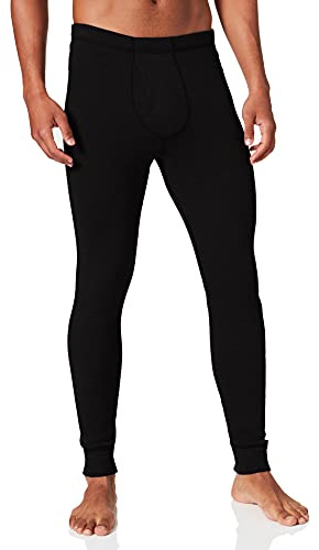 Damart Mallas Abiertas Thermolactyl, canalé Polar Calor Extremo 4 Negro XL