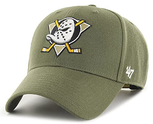 '47 Brand Snapback Cap - NHL Anaheim Ducks Sandalwood Oliv