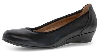 Gabor Femme Escarpins, Dame Wedges,Chaussures à Semelles compensées,Classique,élégant,Confortable,Bureau,Noir (Schwarz) / 57,38.5 EU / 5.5 UK