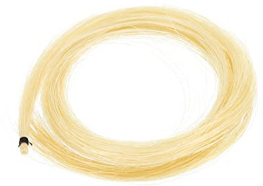 sourcing map Geigenbogen Haar 82mm/32,3 weiß Geige Bogen Haar Ersatz für Violine