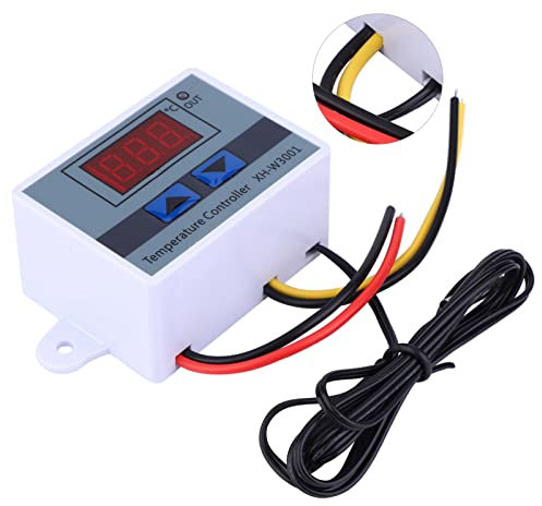 DC 12V 120W Digital Temperature Controller Thermostat Switch with Sensor Probe Incubator Thermostat Temperature Controller 14*9*3