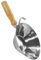 Seau de chantier de chantier de chantier de chantier seau antichute seau de mélange récipient de stockage avec poignée en bois