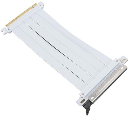 PCIe 5.0 X16 Riserkabel, Flexibel GPU -förlängning Riserkabeladapter, PCI E 5.0 Specifikationer PCI Express 5.0 X16 GPU Riser Card Cable Cable (20 cm)