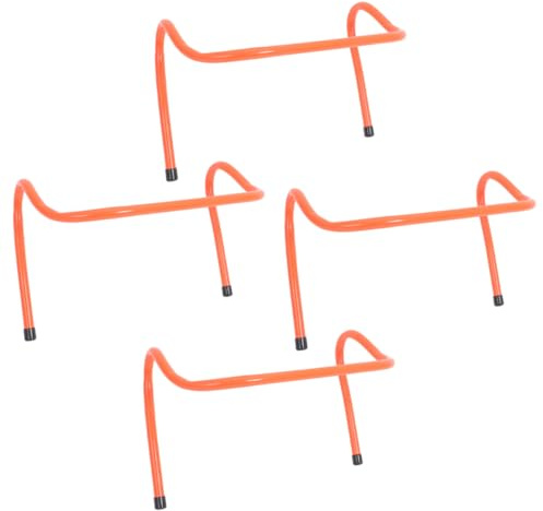 Milisten 4 Piezas De Equipo De Entrenamiento Físico Bastones para Correr Vallas De Agilidad Equipo De Entrenamiento Deportivo Atlético Equipo De Entrenamiento De Fútbol con Obstáculos