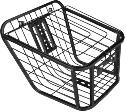 LOVIVER Panier Arrière de Vélo, Rangement de Bagages, Grande Capacité, Facile à Installer, Panier de Rangement Pratique, pour Extérieur, Courses et Voyage, Noir