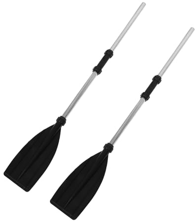 PENIKOKO Pagaies Kayak Alliage Aluminium Légères et Détachables Rames pour Bateaux Gonflables et Pneumatiques Grip Antidérapant pour Canoë Kayak et Sports Nautiques