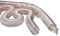 Norres 30101000000-0000000500 Tuyau d'aspiration Antistatique-Diamètre : 100 mm-5 m, Gris Transparent, 5m