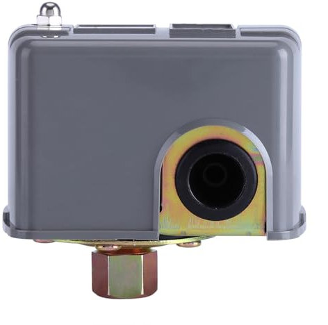 Interruptor de Bomba de Agua, 110V-230V, 40–60 Psi de Doble Muelle Ajustable para El Control de La Presión