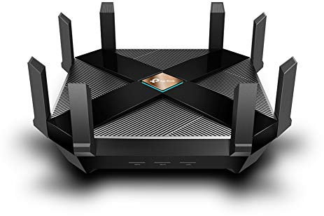 TP-Link Archer AX6000 Next-Gen WiFi 6 Gigabit Dual Band Wireless Cable Router, WiFi Speed up to 4804Mbps/5GHz+1148Mbps/2.4GHz, 8 Gigabit LAN Ports, Ideal for Gaming Xbox/PS4/Steam & 4K/8K Streaming