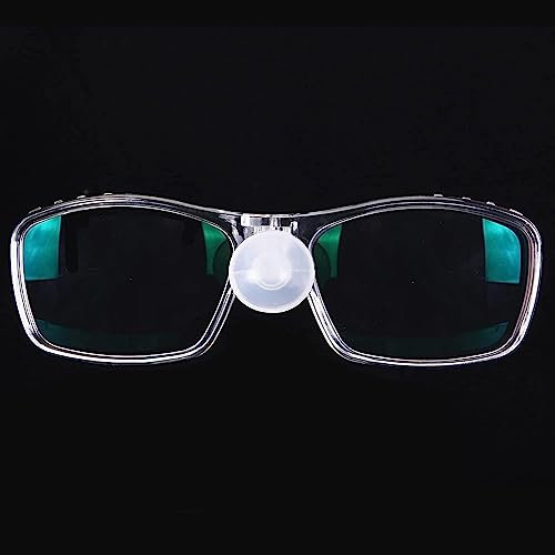 Khroom Brillengläser Sehhilfe speziell für Schnorchelmasken z.B. Seaview Pro, Y, X, BC, 180, Z - für Kurzsichtige und Weitsichtige | individuelle Linsen -6.0 bis +6.0 (+0.5, Rechts)