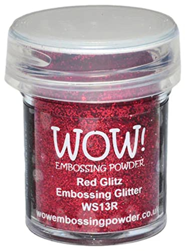 Wow Embossing Powder Wow! Embossing Powder, 15ml, Red Glitz