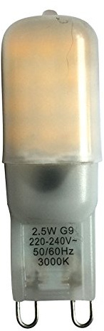Aric 2551 LPE LED, Plastique, G9, 3 W, Transparent