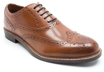 Thomas Crick Mens Cardew Brogues, Tan, 11 UK